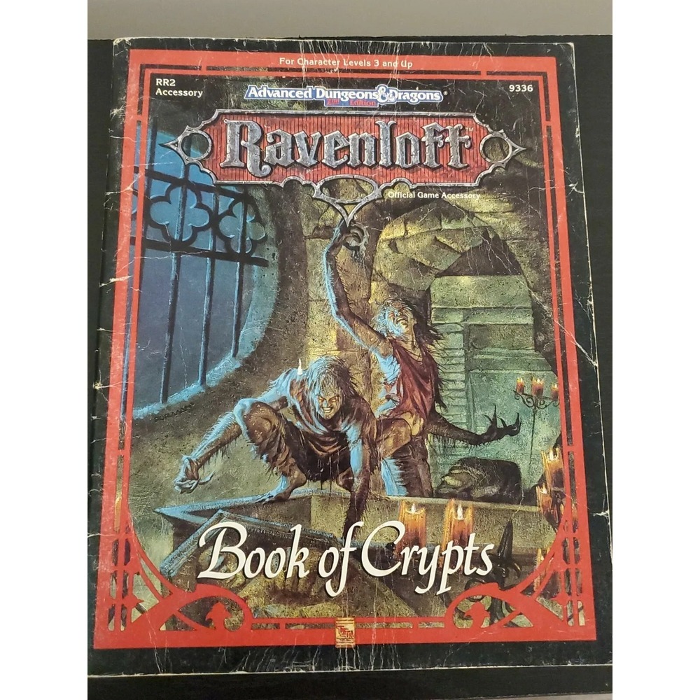 TSR Ravenloft Book of Crypts